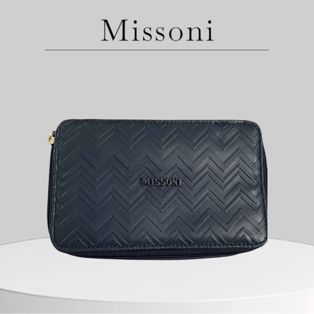 Missoni Delta Limited Edition Exclusive Navy Blue Travel Bag